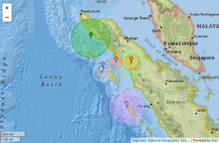 Gempa Magnitudo 5.0