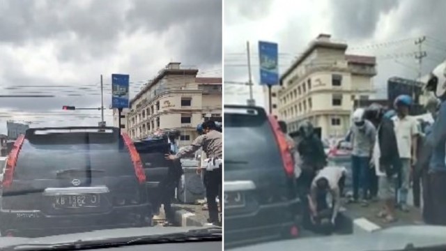 peluru nyasar oknum polisi