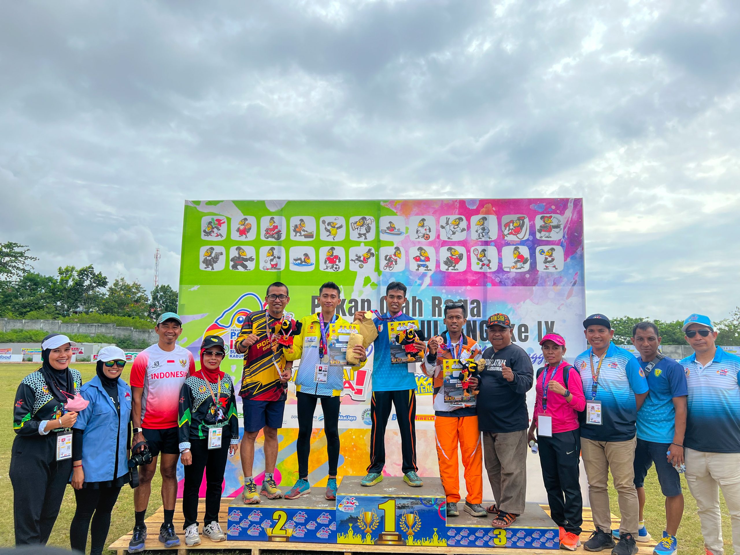 Atlet trail run raih medali di Porprov IX Sulteng