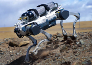 Robot anjing K-9 tersebut diproduksi oleh Hangzhou DeepRobotics atau Hangzhou Yunshenchu Technology Co. Ltd. (Foto: Arsip)