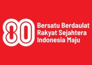 Logo HUT ke-80 Kemerdekaan RI. (Foto: Setneg RI)