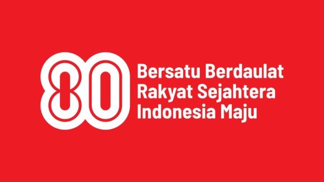 Logo HUT ke-80 Kemerdekaan RI. (Foto: Setneg RI)