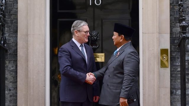 Presiden RI Prabowo Subianto melakukan pertemuan dengan Perdana Menteri (PM) Inggris, Keir Starmer di Kantor PM Inggris, London, Selasa (20/01/2026).