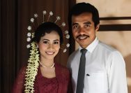 Hasan Bahasyuan dan Elia Al Amri, istrinya. (Foto: Arsip Keluarga yang diolah dengan AI)