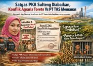 Konflik agraria antara warga Desa Torete dan PT Trans Asia Sejahtera (TAS) terkait rencana pembangunan kawasan industri PT Morowali Industri Sejahtera (MIS) dalam proyek strategis nasional (PSN) NEMIE terus memanas. Warga menilai PT TAS mengabaikan rekomendasi Satuan Tugas Penyelesaian Konflik Agraria (Satgas PKA) Sulawesi Tengah.